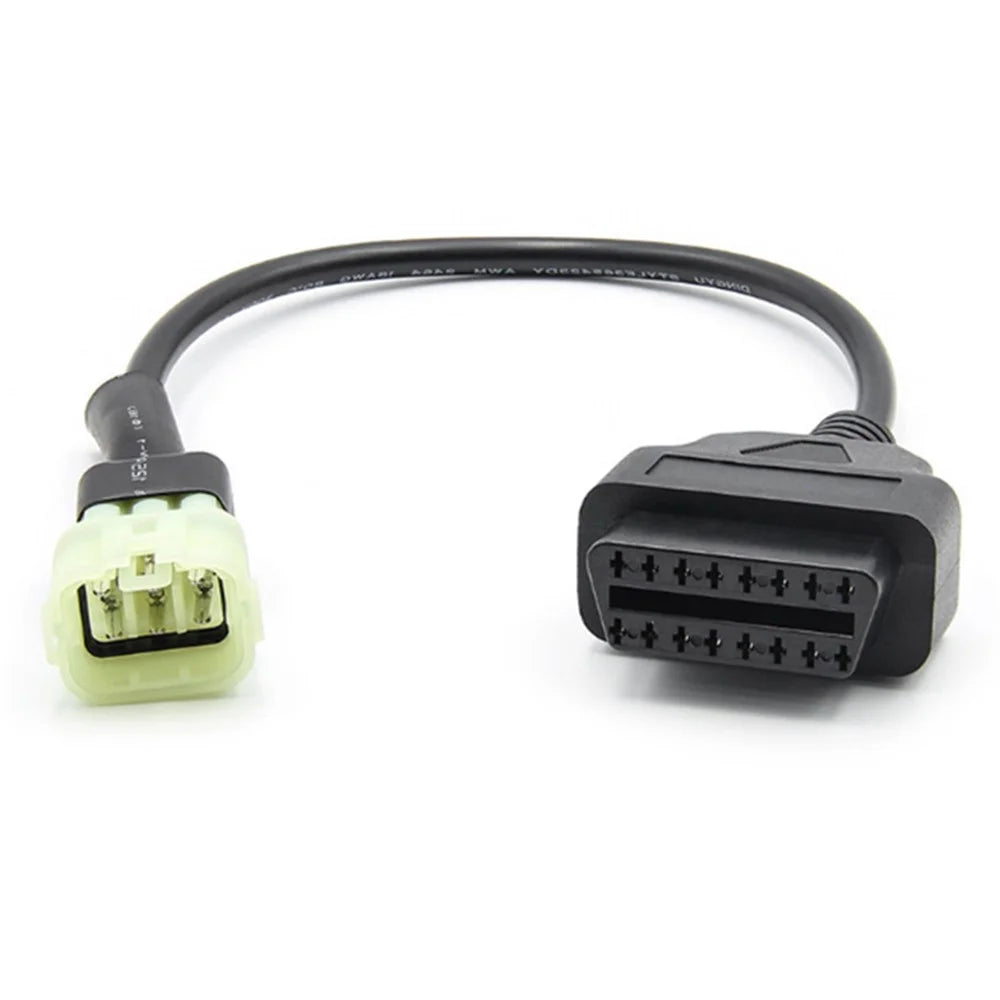 Motorbike Adapter OBD Extension Connectors 16Pin to 6Pin Plug Cable for KTM Motorcycle - 2