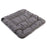 45 x 45 x 8cm Heated Cushion Car Velvet Seat Cushion Car Chair Cover Mat USB Heating Seat Pad - Grey - 1