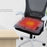 45 x 45 x 8cm Heated Cushion Car Velvet Seat Cushion Car Chair Cover Mat USB Heating Seat Pad - Grey - 2