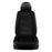 12V / 24V Single Seat Car Cigarette Lighter Heated Seat Cushion Chair Heating Pad with 3 Heat Settings - Black - 1
