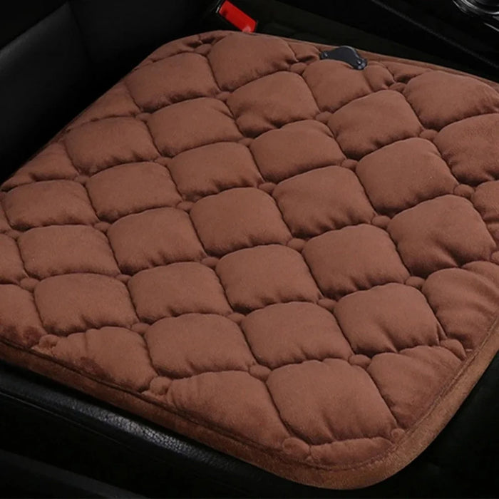 WM-SBXJRD USB 5V Car Heating Cushion Winter Non-Slip Seat Cover Warmer with Touch Switch - Beige - 5