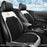 WM-XL2 Universal 12V / 24V Car Heated Seat Cover with Backrest Vehicle Seat Cushion Warmer for Winter - Black - 4