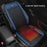 ANJUNY Car Electric Heated Seat Cushion Leather+Velvet+Sponge Winter Seat Heating Pad with Backrest - Black+Dark Blue / Driver Side - 4