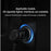 ANJUNY Car Electric Heated Seat Cushion Leather+Velvet+Sponge Winter Seat Heating Pad with Backrest - Black+Dark Blue / Driver Side - 6
