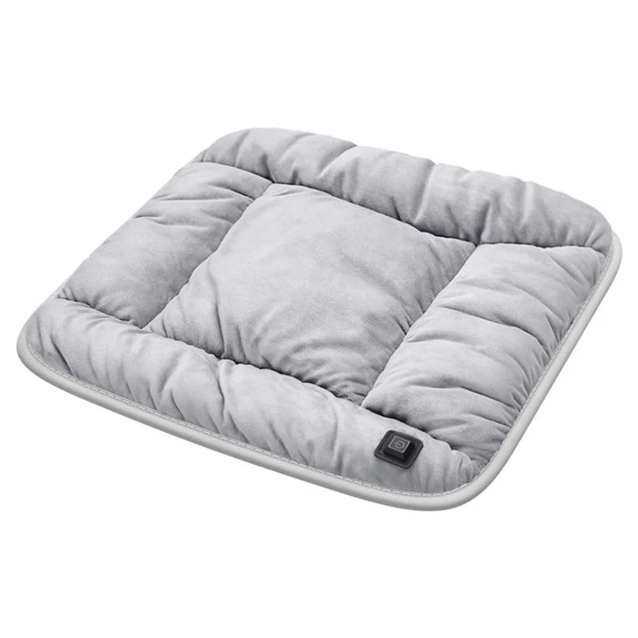 ANJUNY 4 Levels Heating Car Seat Cushion Cover USB Charging Winter Seat Heater Warmer - 1