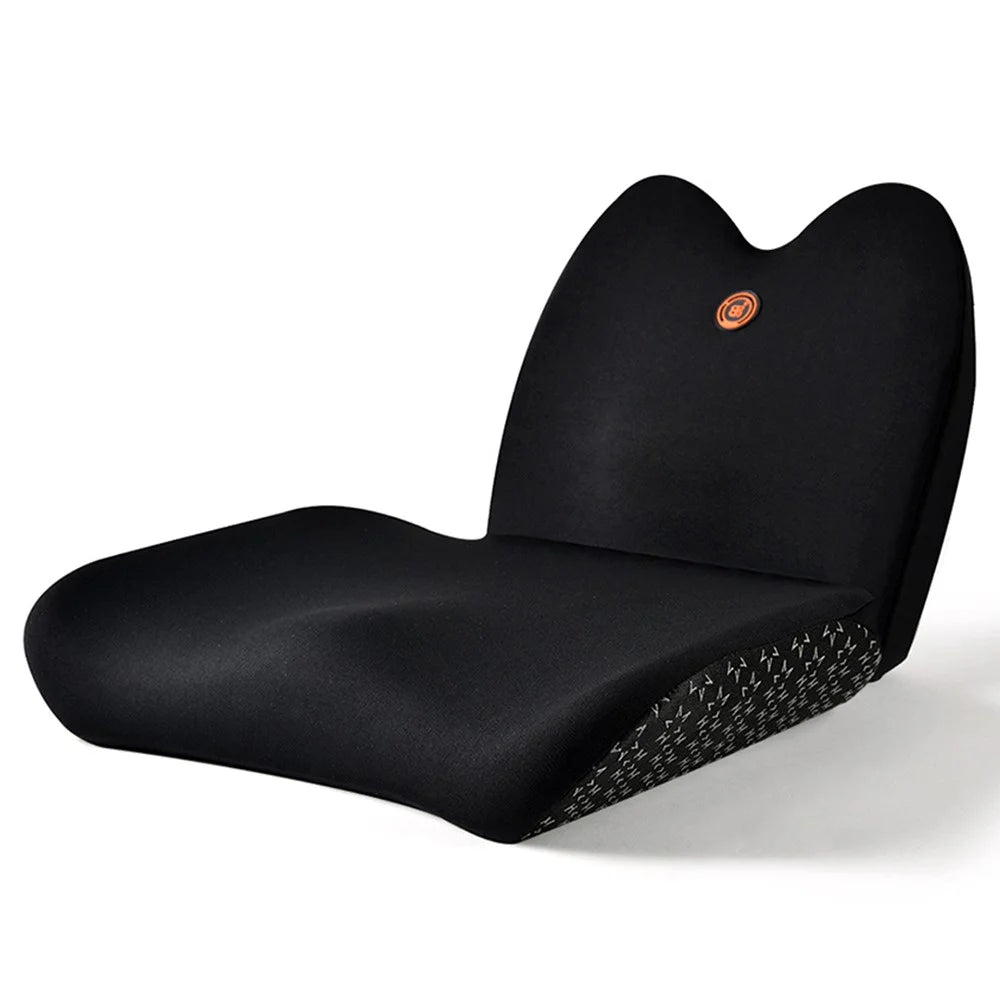 ZK001 Space Memory Foam Filling Integrated Lumbar Support Car Seat Cushion - Black - 1