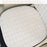 2Pcs Soft Plush Car Front Seat Mat + 2pcs Non-slip Backrest Cushion Cover - Beige - 4
