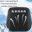 USB Powered Summer Breathable Car Seat Cushion Built-in 5 Fans Seat Cooling Mat - Black - 4