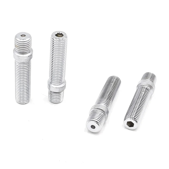 20PCS 58mm Universal Car Modification Extended Wheels Stud Conversion M12x1.5 to M12x1.5 Screw Adapter for German Cars - 4