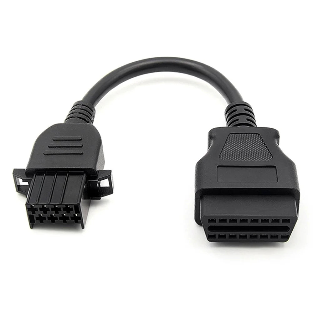 8 Pin to 16 Pin OBD2 Diagnostic Connector Adapter Cable for Volvo Trucks TCS Diagnostic Tool - 1
