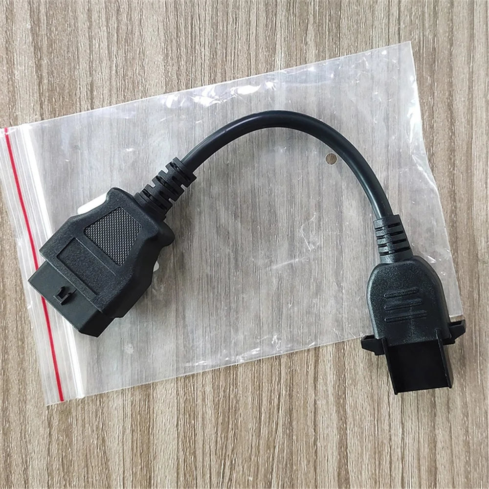 8 Pin to 16 Pin OBD2 Diagnostic Connector Adapter Cable for Volvo Trucks TCS Diagnostic Tool - 5