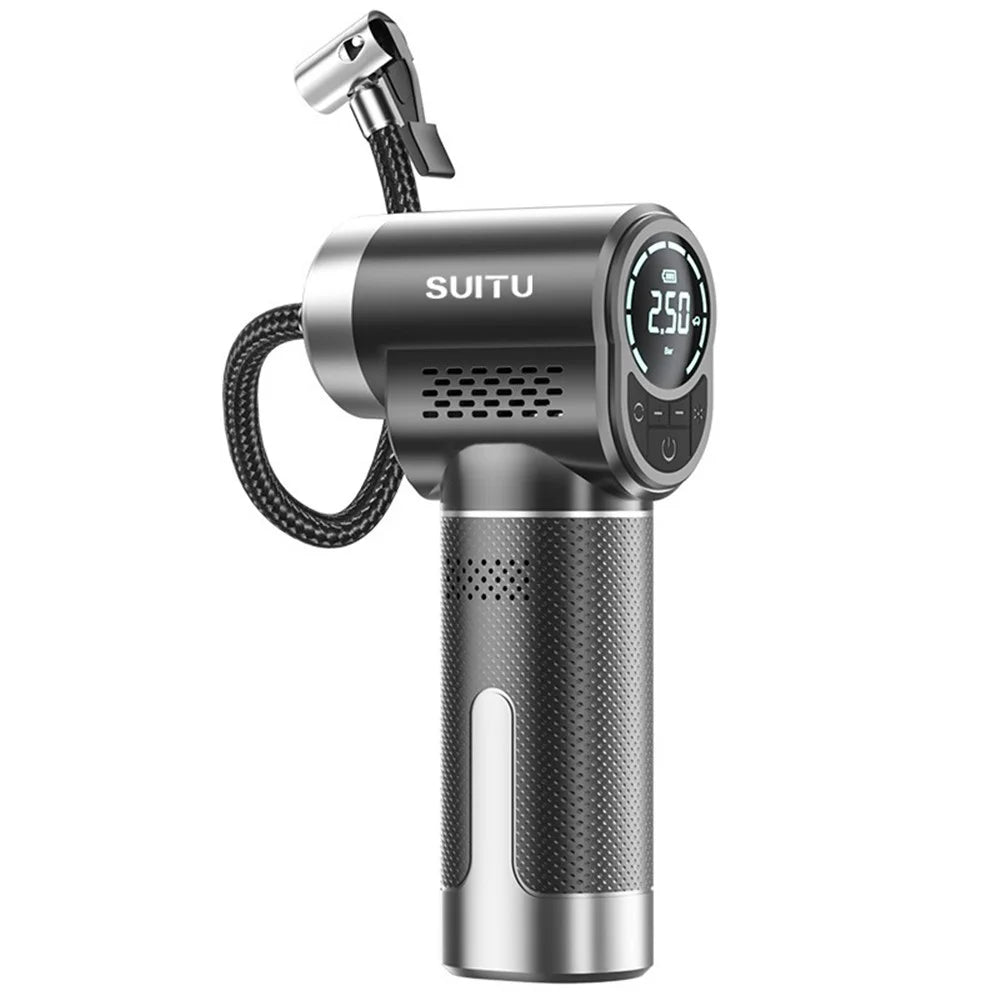 SUITU ST-5518 Car Cordless Inflatable Pump Multifunctional Portable Mini Pump with Lighting - 1