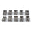 A2699 80Pcs M4 M5 M6 M8 U Nut Clamp Quick Clip Fastener Assortment Kit - 7