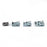 A2706 200Pcs M4 M5 M6 M8 Assorted Quick Clip Fastener U Nut and Bolt with Box - 6