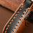 HALLMO C015 Anti-scratch Car Key Case for E300L, Genuine Cowhide Leather Protector Keychain Replacement - Brown - 3