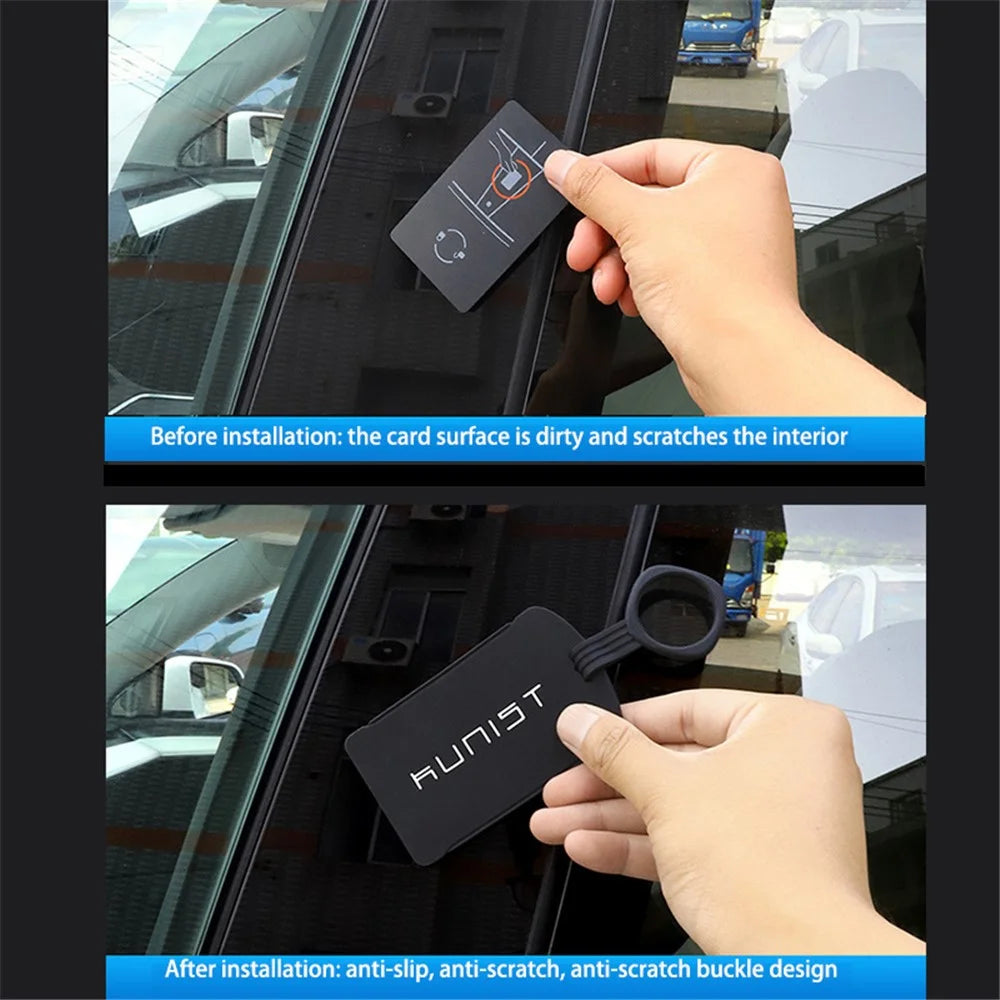 M10736 Compatible with Tesla Model 3 / Y Flexible Silicone Car Key Card Holder Case Sleeve Protector - 5