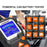 KONNWEI KW650 6-12V Car Motorcycle Battery Tester Charging Cranking Test Tool Battery Analyzer 100 to 2000 CCA - 2