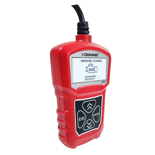 KONNWEI KW309 Automotive Diagnostic Tool OBD2 Autoscanner Code Reader EOBD Scan Machine OBDII Scanner - Red - 2