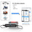 KONNWEI BK100 Automotive Wireless Bluetooth-compatible 6V 12V Battery CCA Tester Car Battery Charging Analyzer - Black - 4