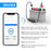 KONNWEI BK100 Automotive Wireless Bluetooth-compatible 6V 12V Battery CCA Tester Car Battery Charging Analyzer - Black - 6