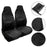 ZJ-784 2Pcs Car Front Seat Dust Cover Waterproof Polyester Seat Protector Sleeve - 4