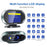 KONNWEI KW206 Auto Diagnostic Scanner Auto Onboard Computer Gauge + OBDII Engine Scanner - 2