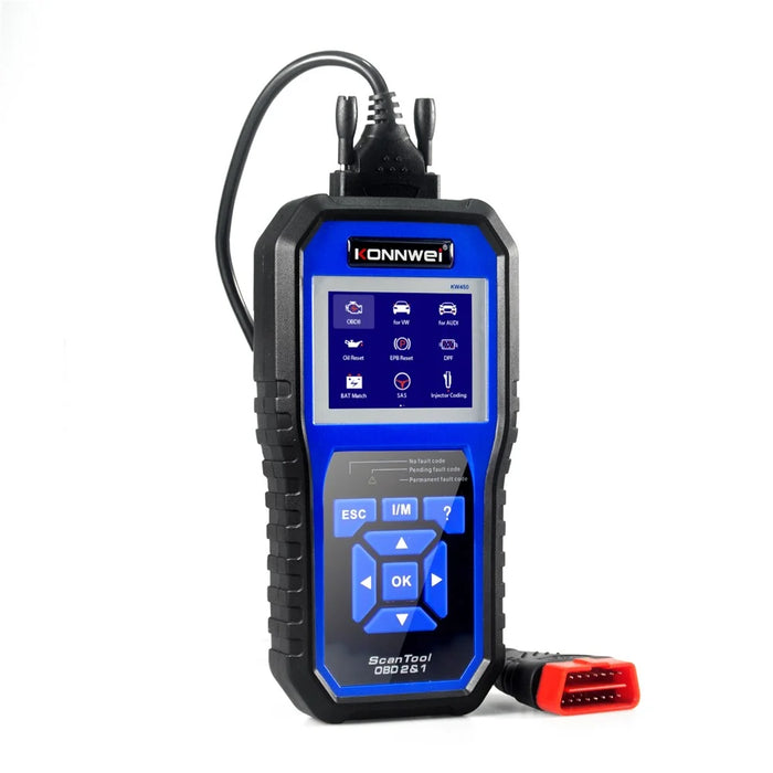 KONNWEI KW450 OBDII Scanner Code Reader Engine Fault Reader Diagnostic Scanner for VW Audi Skoda - 3