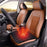 Portable USB Heated Car Seat Cushion Fast Heating Car Seat Mat for Winter Driving Car Accessory - Coffee - 4