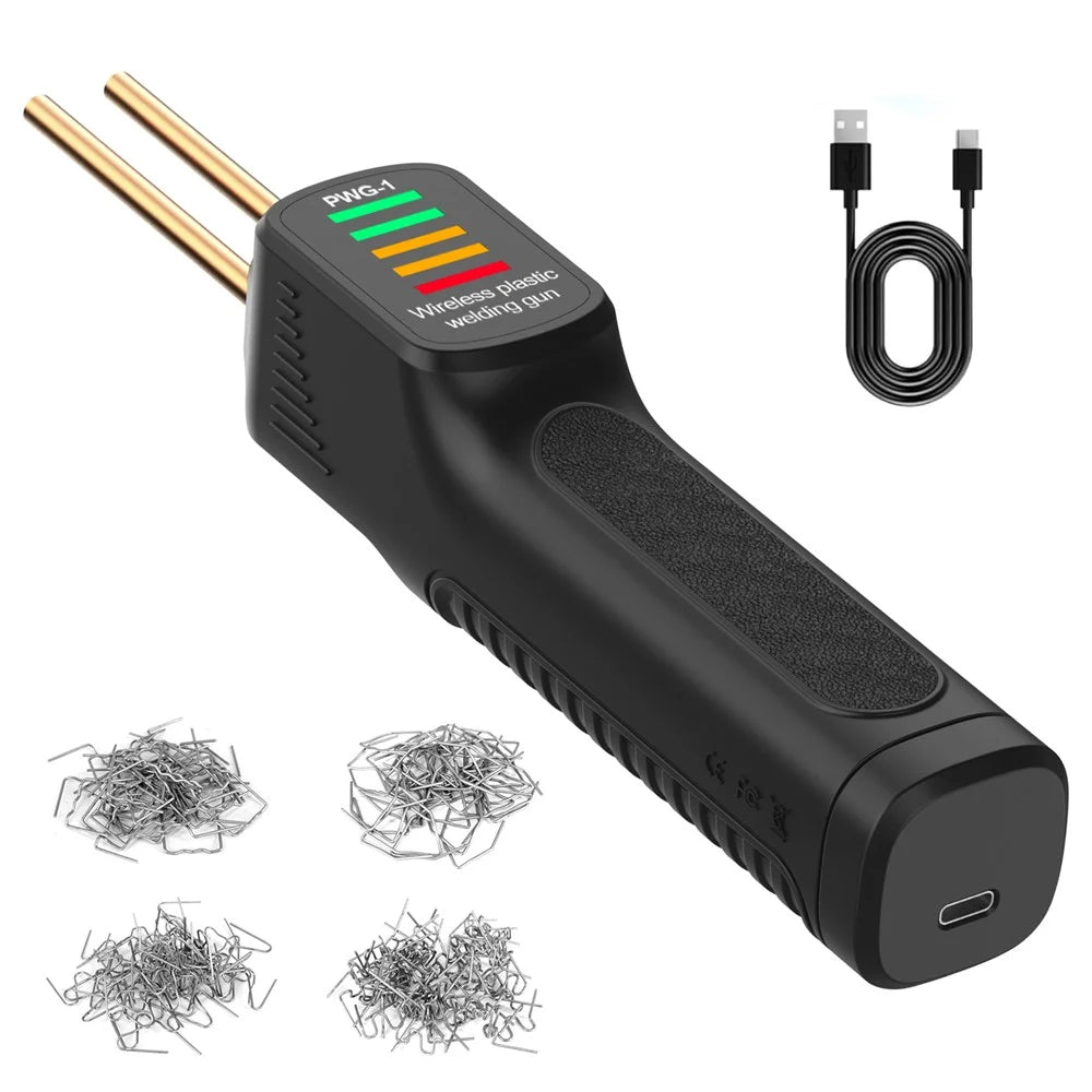PWG-1 Rechargeable Cordless Plastic Welding Gun Car Bumper Repair Welding Tool - 1