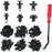 200Pcs Mixed Plastic Car Door Panel Fastener Vehicle Bumper Clips Retainer Fasteners with 1 Pry Tool - 7