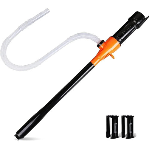 Portable Electric Fuel Transfer Pump Battery Powered Siphon Pump for Car Gas Tank and Water - 1