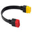 36cm OBD2 Extension Cable Male to Female Adapter Cor for Car Diagnostic Scanner - 1
