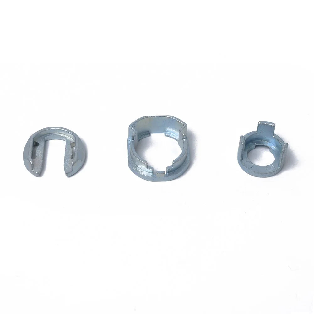 6N0837223A Car Door Lock Cylinder Zinc Alloy Repair Kit Pack for Volkswagen Polo - 7
