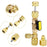 C0122 R410A R22 Spool Remover Installation Tool Set (10Pcs Spool Valves + 1Pcs Remover + 1Pcs Installation Tool) - 6