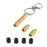 A6605 4 in 1 Solid Brass Tire Air Down Tool Tire Pressure Deflators for Offroad Vehicle - 1