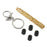 A6605 4 in 1 Solid Brass Tire Air Down Tool Tire Pressure Deflators for Offroad Vehicle - 3