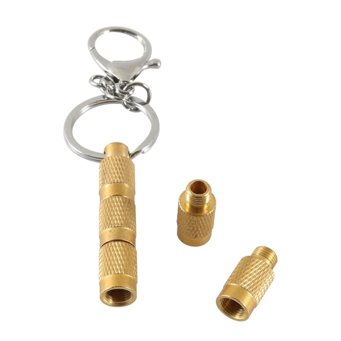 A6605 4 in 1 Solid Brass Tire Air Down Tool Tire Pressure Deflators for Offroad Vehicle - 5
