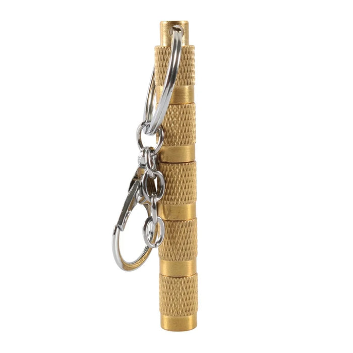A6605 4 in 1 Solid Brass Tire Air Down Tool Tire Pressure Deflators for Offroad Vehicle - 6
