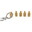 A6605 4 in 1 Solid Brass Tire Air Down Tool Tire Pressure Deflators for Offroad Vehicle - 7