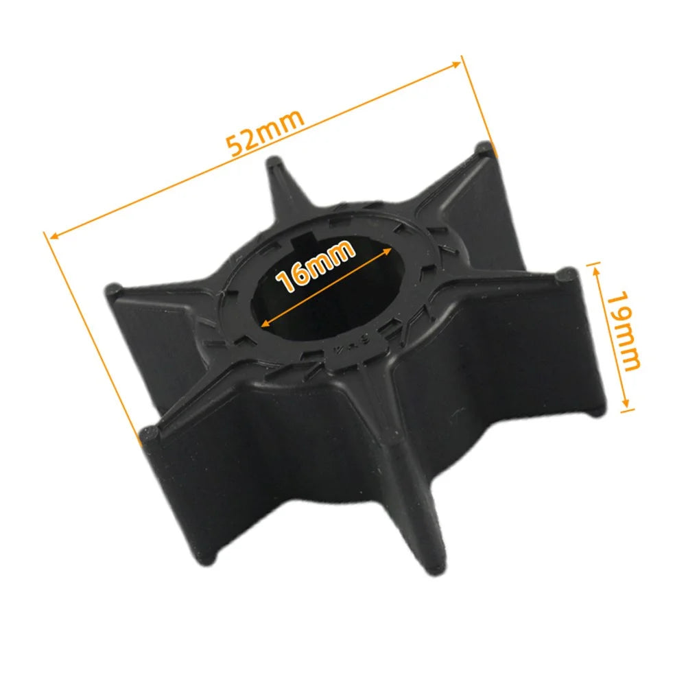 A6942 6-Blade Boat Water Pump Impeller Outboard Motor for Yamaha (OE:6H4-44352-00, 6H4-44352-01, 6H4-44352-02) - 6