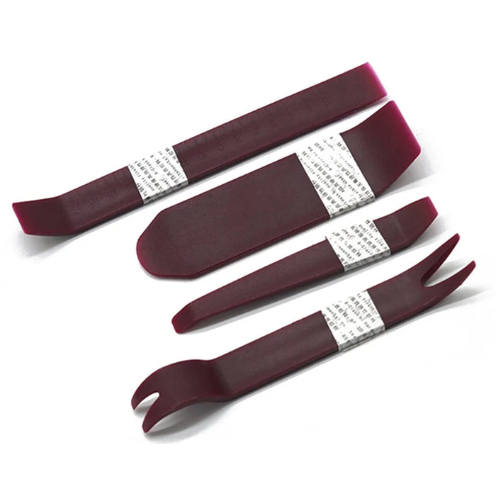 4Pcs Car Audio Disassembly Tool Auto Car Removal Repairing Pry Tools Kit Panel Trim Removal Tool Set - 1