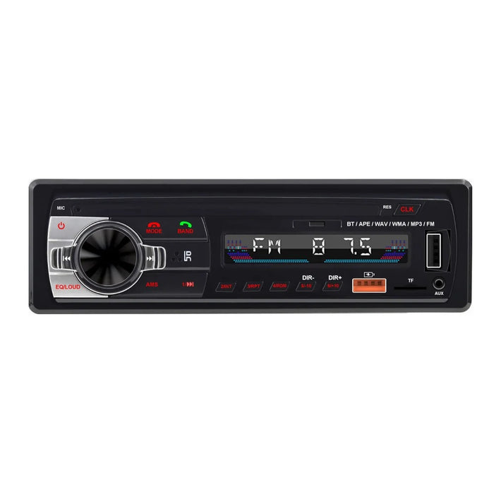 Car Bluetooth-compatible MP3 Player Stereo Receiver Car FM Car Radio Audio Device with USB Port for Mobile Phone Charging - 1