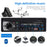 Car Bluetooth-compatible MP3 Player Stereo Receiver Car FM Car Radio Audio Device with USB Port for Mobile Phone Charging - 4