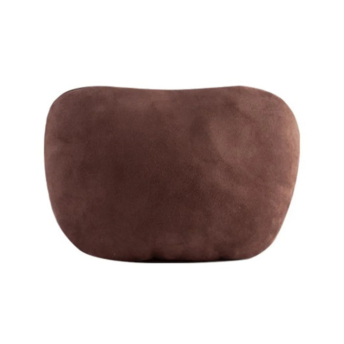 1152 Car Headrest Breathable Memory Foam Neck Pillow Head and Neck Support for Sleeping - Brown - 1