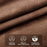 1152 Car Headrest Breathable Memory Foam Neck Pillow Head and Neck Support for Sleeping - Brown - 5