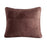 1152 Car Seat Waist Support Pillow Suede+Memory Foam Fatigue Relieve Lumbar Cushion - Brown - 1