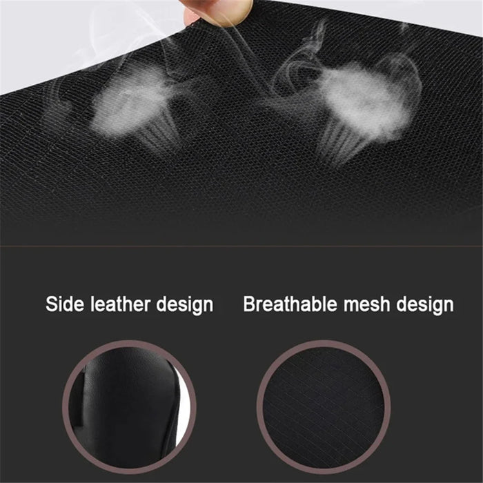 TS000512 For Model 3 / Y / S / X Memory Foam Lumbar Support Cushion Car Headrest Neck Pillow - Black - 5