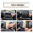 TS000512 For Model 3 / Y / S / X Memory Foam Lumbar Support Cushion Car Headrest Neck Pillow - Black - 6