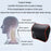 Car Headrest Memory Foam Breathable Car Neck Pillow + Back Cushion Lumbar Support - Black+Red - 2