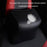 Car Headrest Memory Foam Breathable Car Neck Pillow + Back Cushion Lumbar Support - Black+Red - 6